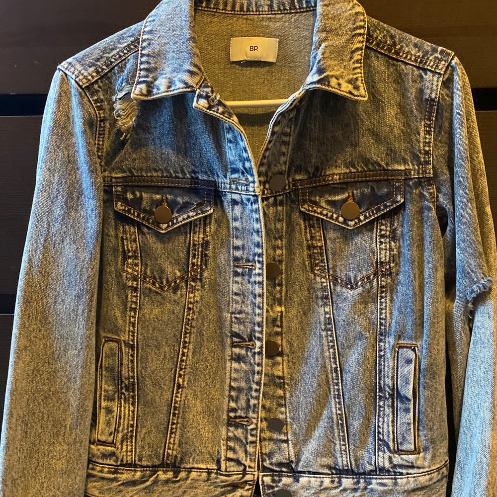 Bp distress denim jacket